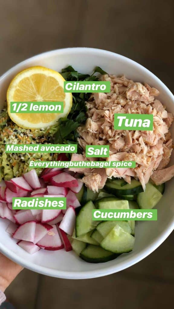 tuna salad ingredients 