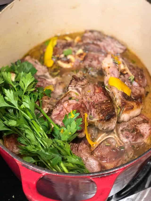 Lamb Shoulder Chops (Easy Braised Recipe) | Minty Kitchen