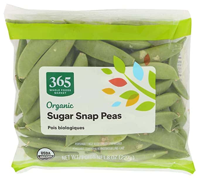 bag of sugar snap peas 