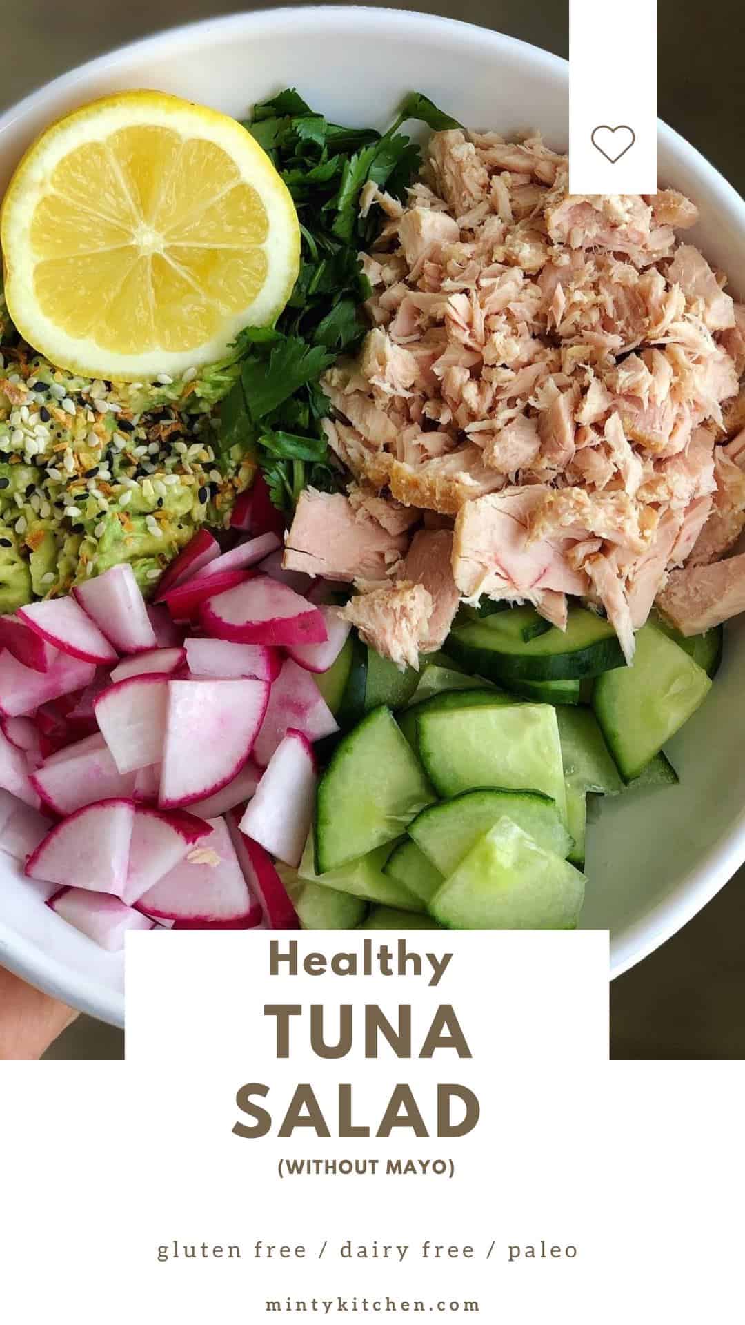 Healthy Tuna Salad (No Mayo Tuna Salad) | Minty Kitchen