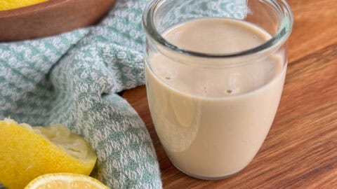 Easy Lemon Tahini Dressing